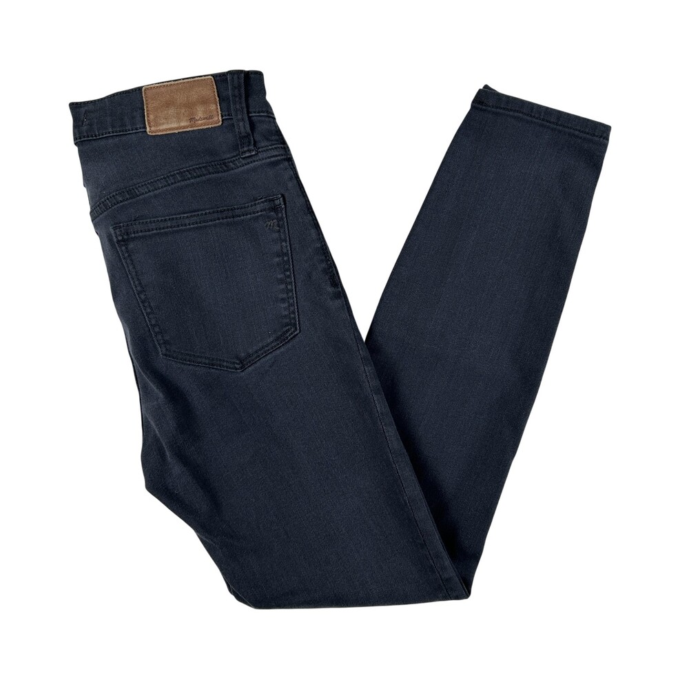 Madewell Jeans Womens 26 Charcoal Wash High Rise Skinny Stretch Denim